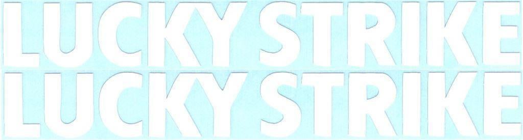 Lucky Strike sticker set #3, Motoren, Accessoires | Stickers, Verzenden