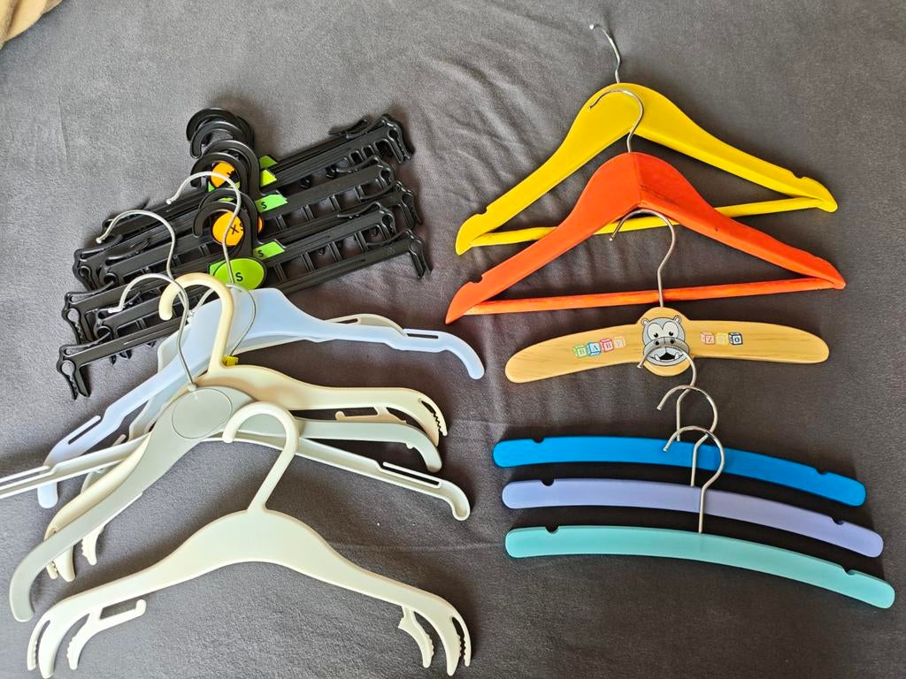 Lot kinder kapstokken, Ophalen of Verzenden