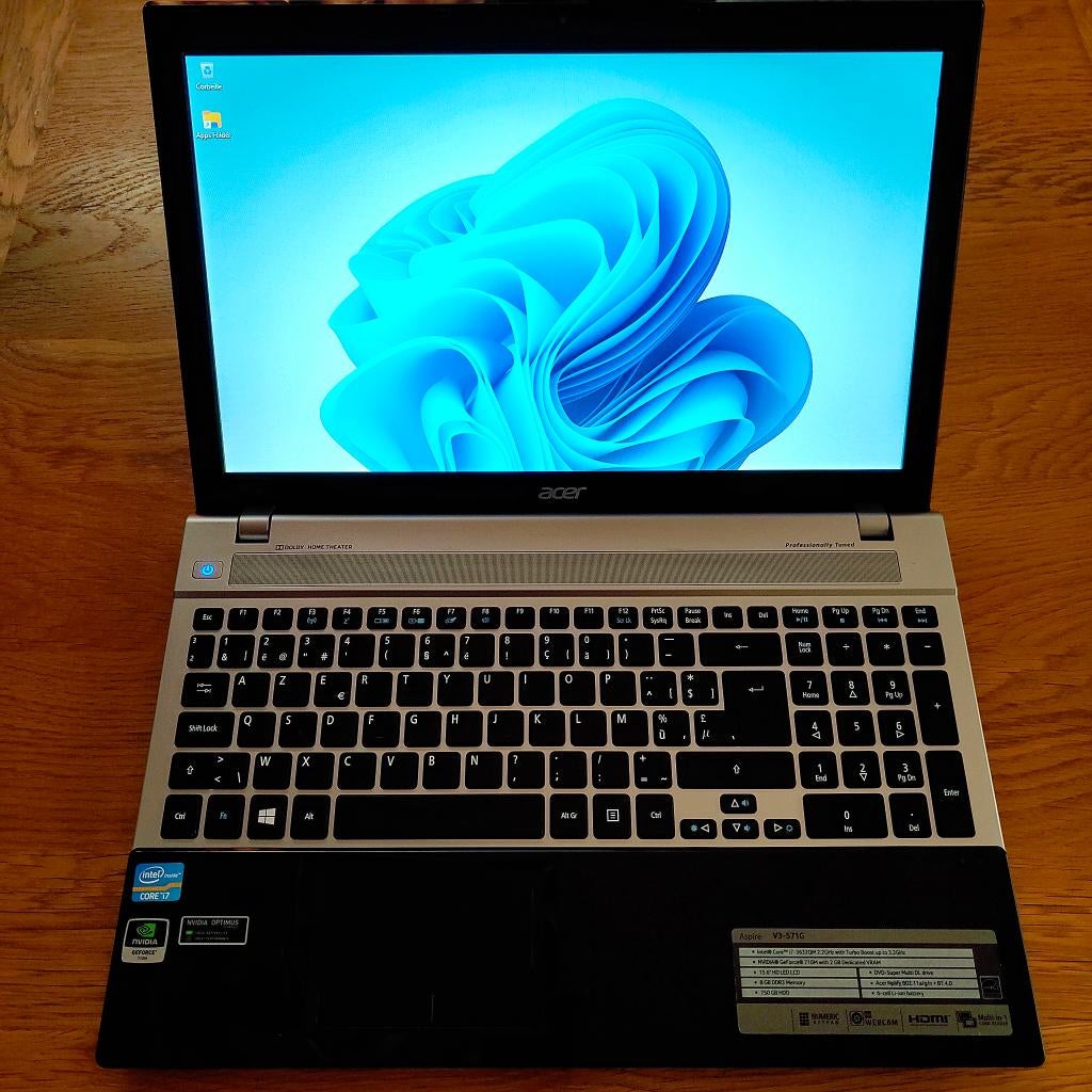 Acer Aspire V3-571G, 16GB RAM, 500GB SSD, Win 11P, i7 3632QM, Computers en Software, Windows Laptops, Refurbished, 15 inch, SSD