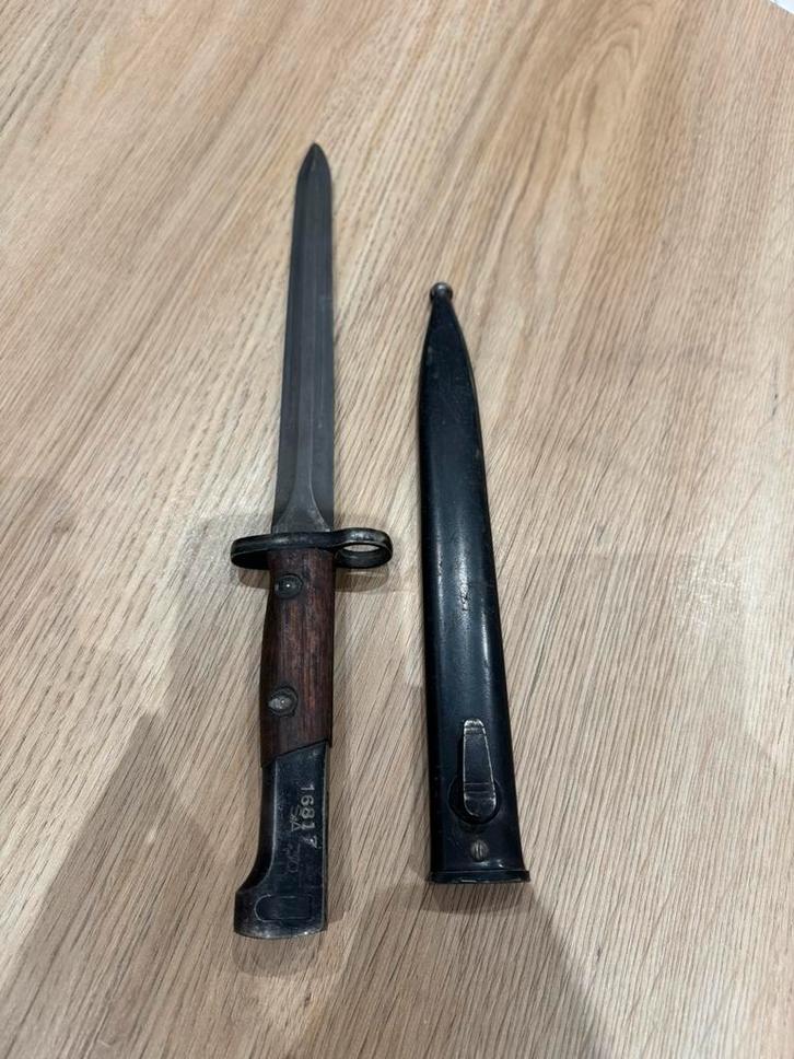 Lot de baïonnette allemande + belge, Collections, Objets militaires | Seconde Guerre mondiale, Enlèvement