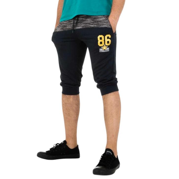 Nanqier korte jogging broek blauw, maat S, Kleding | Heren, Broeken en Pantalons, Nieuw, Maat 46 (S) of kleiner, Blauw, Verzenden
