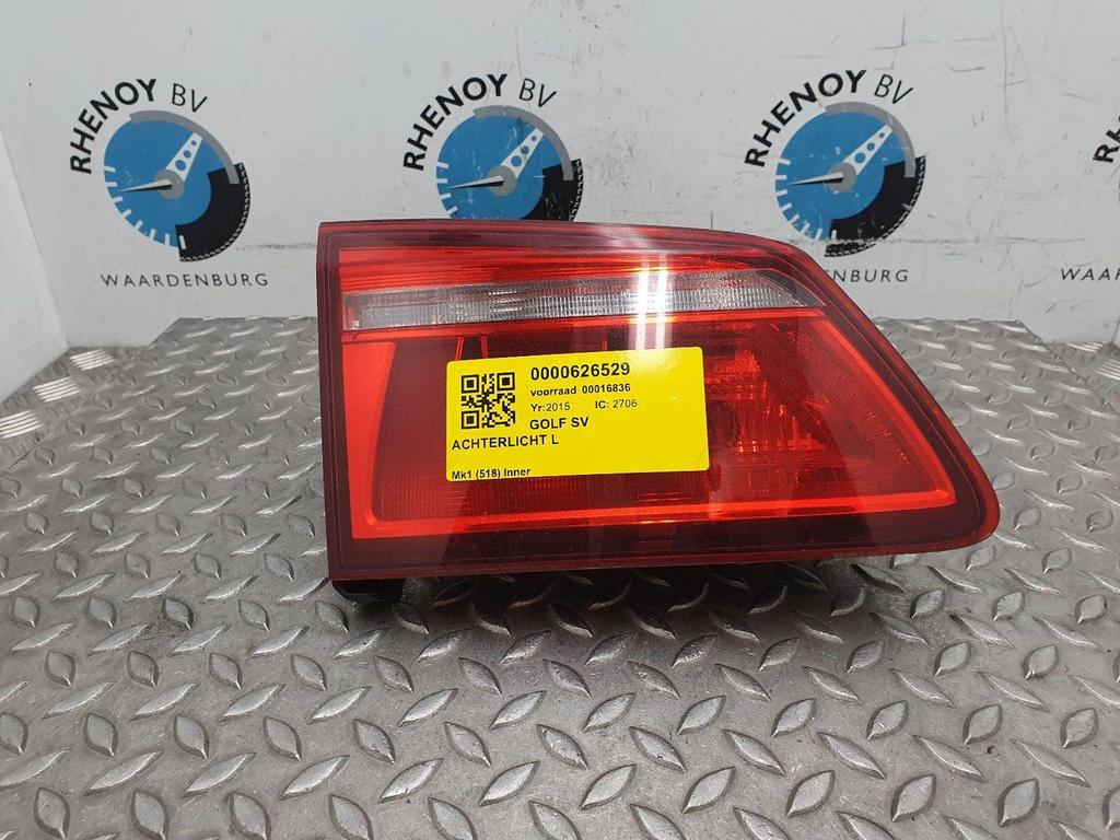 VOLKSWAGEN GOLF SV 2.0 TDI HIGHLINE  ACHTERLICHT L 2015, Auto-onderdelen, Verlichting, Gebruikt, ARN erkend, Stiba lid, Erkend duurzaam