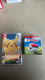 Pokémon Let’s Go Pikachu & Pokéball plus, Avontuur en Actie, Online, 2 spelers, Ophalen of Verzenden
