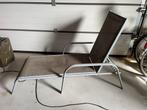 Verstelbare ligstoel voor tuin of balkon, Tuin en Terras, Ligbedden, Ophalen, Zo goed als nieuw