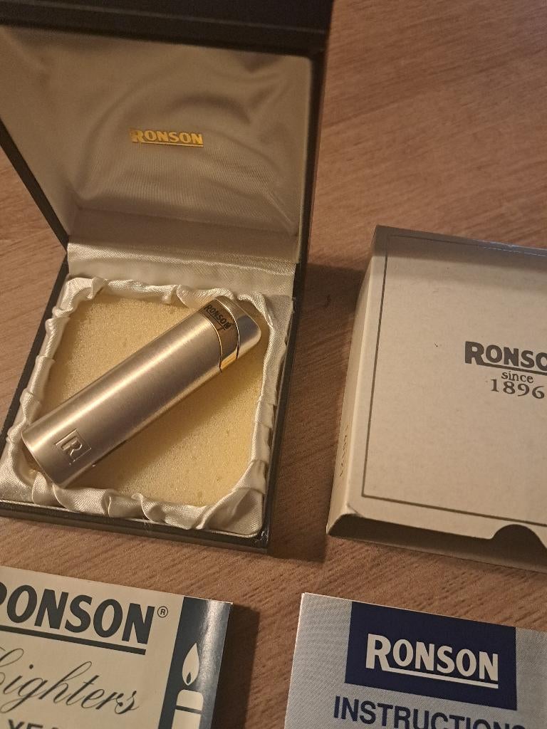 Vintage Ronson Aansteker, Ophalen of Verzenden, Nieuw, Aansteker
