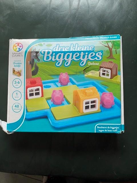 Drie Kleine Biggetjes Educatief spel van Smart Games, Enfants & Bébés, Jouets | Éducatifs & Créatifs, Utilisé, Découverte, Enlèvement ou Envoi