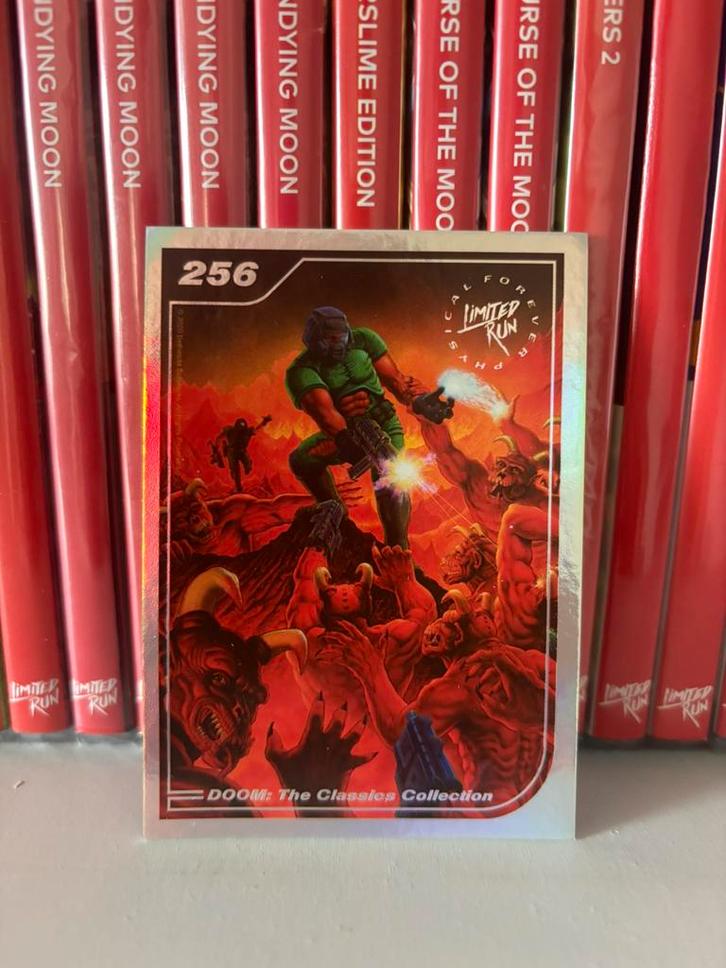 LRG Kaart Nr. 256 - Doom - The Classic Collection, Hobby en Vrije tijd, Stickers en Plaatjes, Zo goed als nieuw, Ophalen of Verzenden