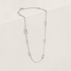 Hermès halsketting Farandole 80cm, Handtassen en Accessoires, Ophalen, Zo goed als nieuw, Zilver