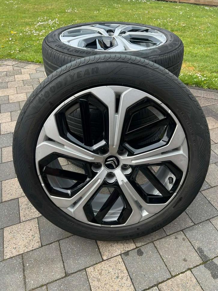 KIT D'ÉTÉ CITROËN C5 X/AIRCROSS 19 POUCES GOODYEAR, Autos : Pièces & Accessoires, Pneus & Jantes, Pneus et Jantes, Pneus été, 19 pouces