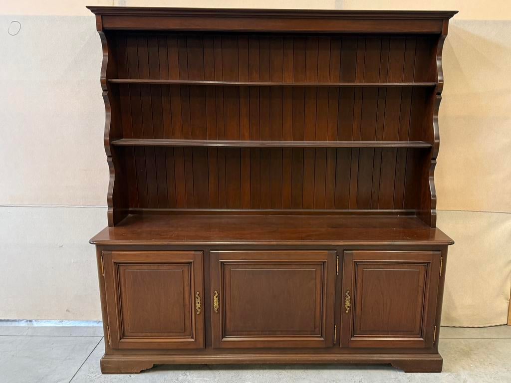 Mooie vaisselier notelaar, Huis en Inrichting, Ophalen, Gebruikt, Landelijk