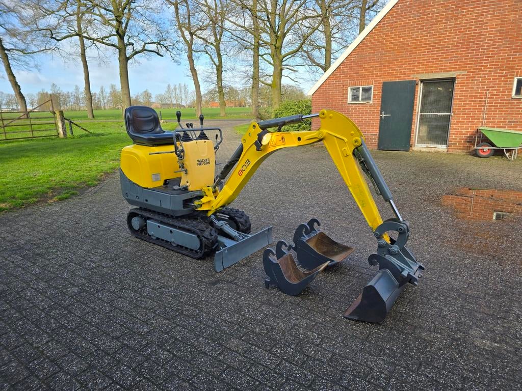 À vendre : Mini-pelle Wacker Neuson 803., Articles professionnels, Machines & Construction | Grues & Excavatrices, Enlèvement ou Envoi