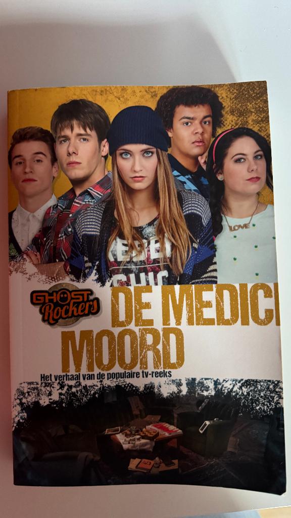 Ghost Rockers: de medici moord, Ophalen of Verzenden, Zo goed als nieuw, Fictie, Bjorn van den Eynde