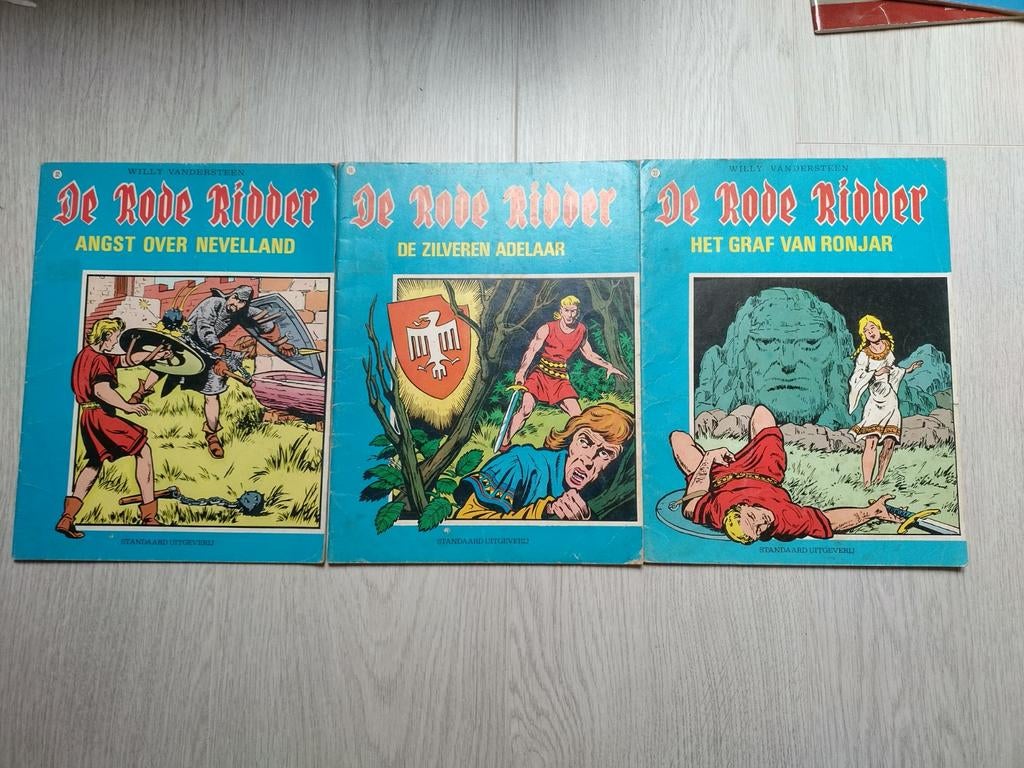 Strips De Rode Ridder, Ophalen of Verzenden