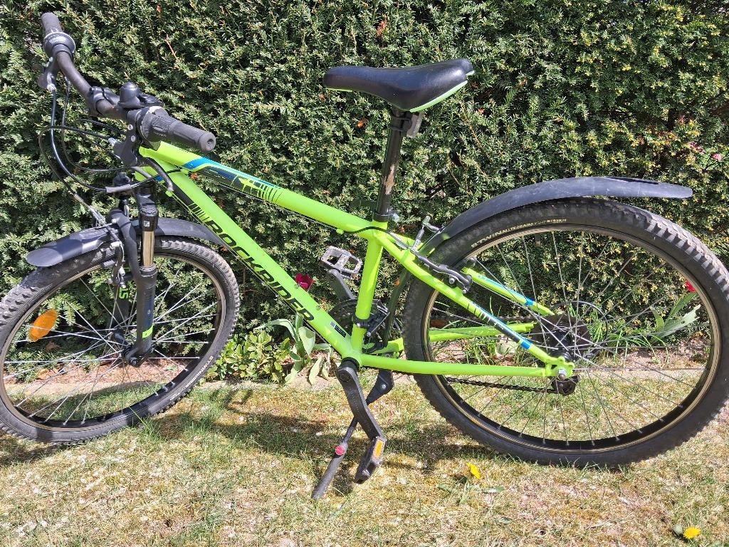 jongensfiets MTB Rockrider ST500, Fietsen en Brommers, Ophalen, Versnellingen, Btwin Decathlon, Gebruikt