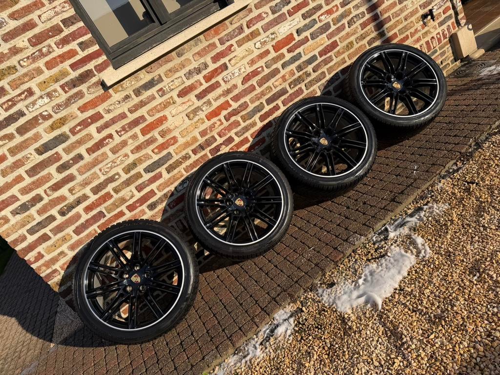 Porsche Cayenne 21inch wielen origineel met sensoren, Ophalen
