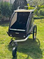 Thule Coaster XT Fietskar voor 2 kinderen, Fietsen en Brommers, Fietsaccessoires | Aanhangwagens en Karren, Ophalen, Gebruikt
