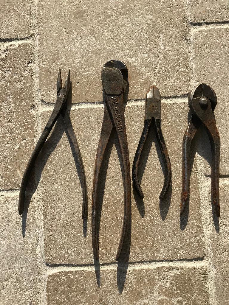 Verschillende tangen., Ophalen