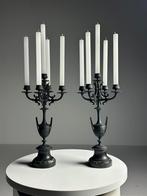 Antique Pair of Late 19th – Early 20th Century Candelabras, Enlèvement ou Envoi