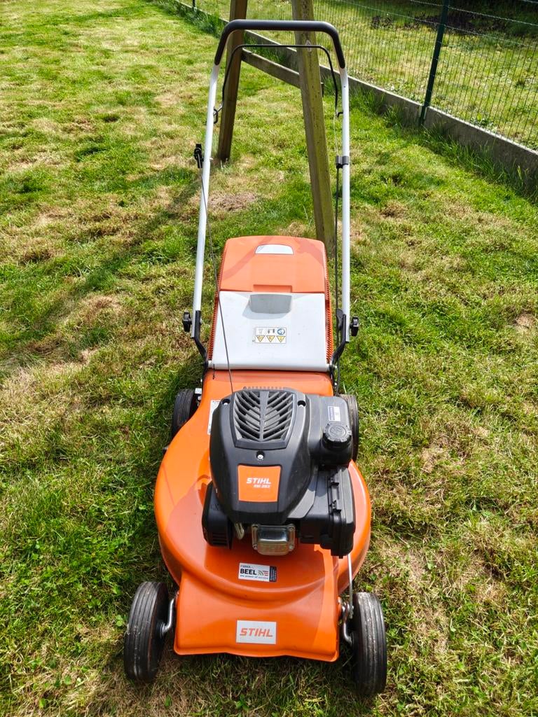Stihl rm253, Ophalen