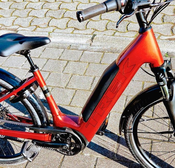 Trek electrisch District +4 Low step 725 Watt (nieuw 4299 €), Fietsen en Brommers, Elektrische fietsen, Zo goed als nieuw, Overige merken