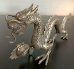 Oude metalen Oosterse draak., Ophalen of Verzenden