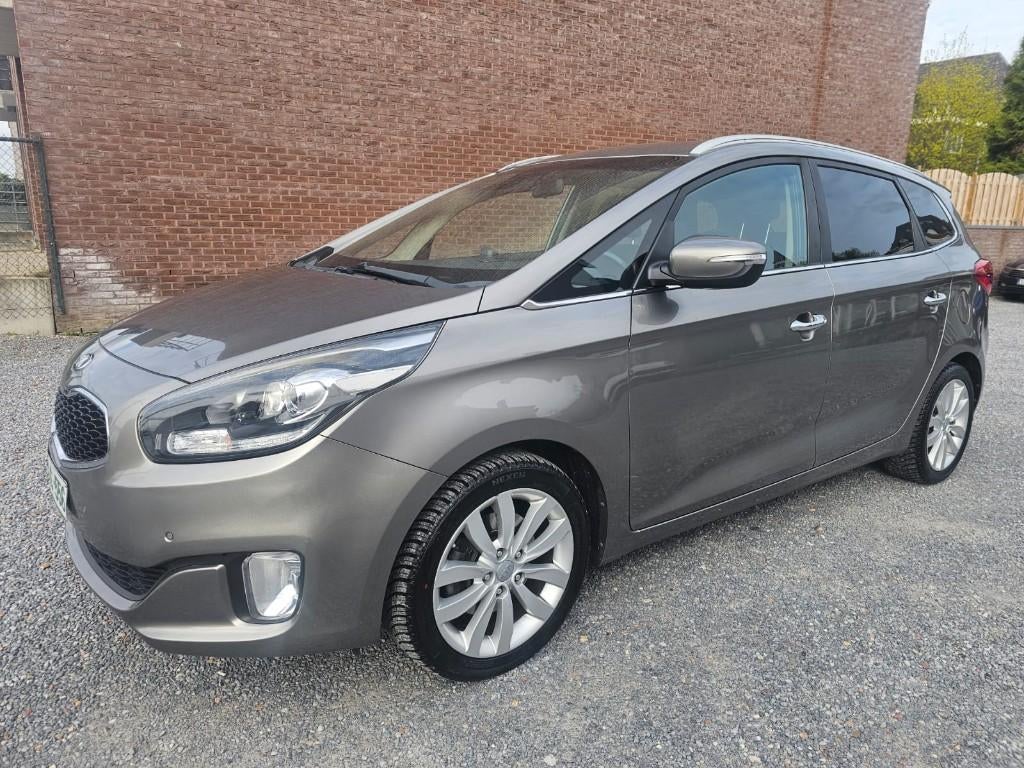 Kia Carens 1.6i Benzine 135pk/7-PLAATS(Bouw2017/188.000km), Argent ou Gris, Achat, Euro 6, Entreprise