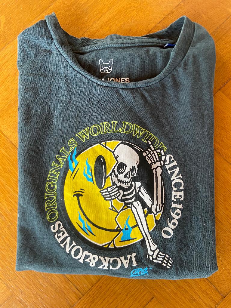 Jack & Jones T-shirt maat 140, Enfants & Bébés, Vêtements enfant | Taille 140, Garçon, Enlèvement ou Envoi, Chemise ou À manches longues