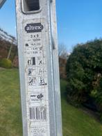 Altrex ladder 3x 9 sporten, Pliable ou rétractable/escamotable, Comme neuf, Échelle, Enlèvement