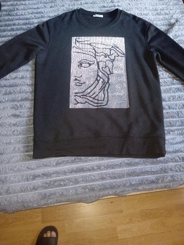 Sweat versace xxl, Vêtements | Hommes, Enlèvement ou Envoi, Comme neuf, Autres tailles, Noir