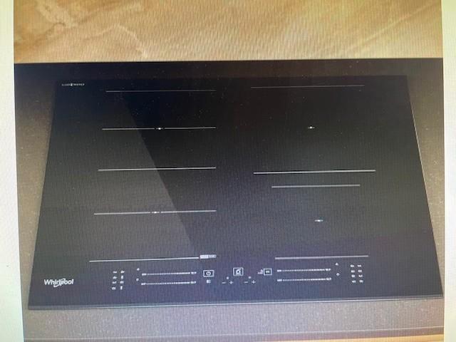 CUISINIÈRE À INDUCTION WHIRLPOOL 77 CM, Electroménager, Tables de cuisson, Neuf, Encastré, 4 zones de cuisson, Enlèvement