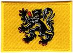 Vlaamse Leeuw vlag stoffen opstrijk patch embleem, Verzamelen, Verzenden, Nieuw