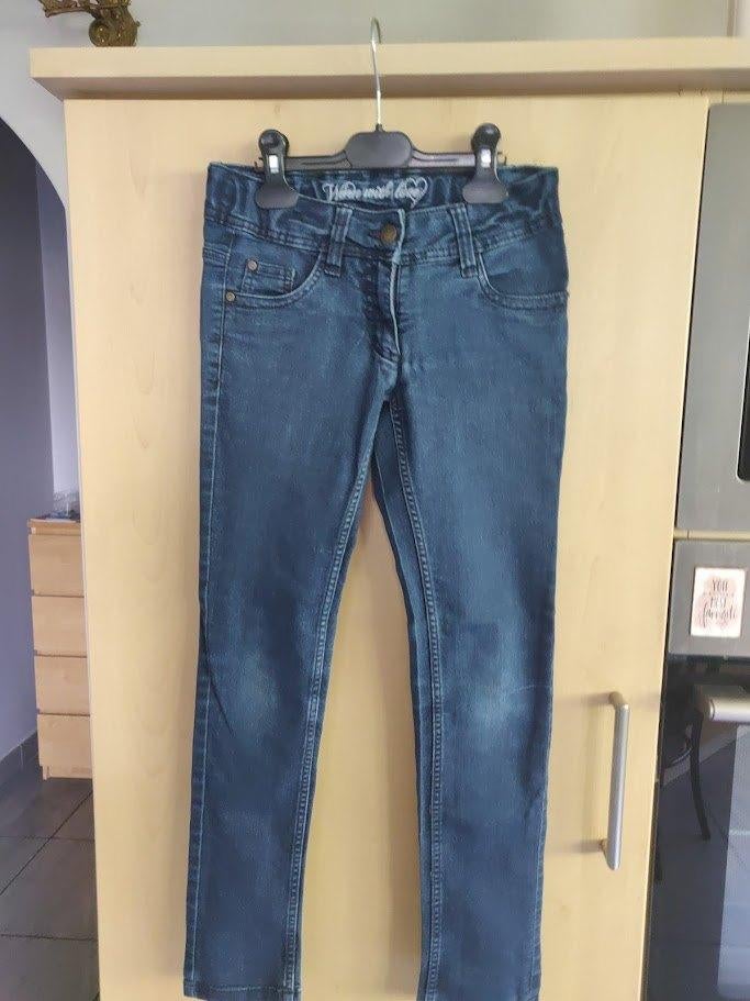 Jeansbroek JBC en Broek JBC.  maat 140. Meisje., Kinderen en Baby's, Kinderkleding | Maat 140, Zo goed als nieuw, Meisje, Broek