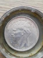 Prachtige zilveren munt 835 Leopold 3 jaar 1934, Zilver, Ophalen of Verzenden, Losse munt, Zilver