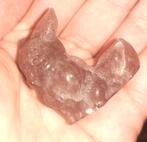 Verzamelen edelsteen aardbeikwarts Pikachu, Collections, Minéraux & Fossiles, Enlèvement ou Envoi, Minéral