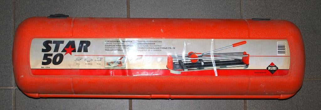 Rubi Star 50 tegelsnijder., Ophalen of Verzenden, Zo goed als nieuw