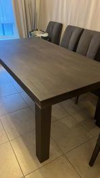 Tafel en tv kastje, Cinq personnes ou plus, Comme neuf, Enlèvement, Chêne