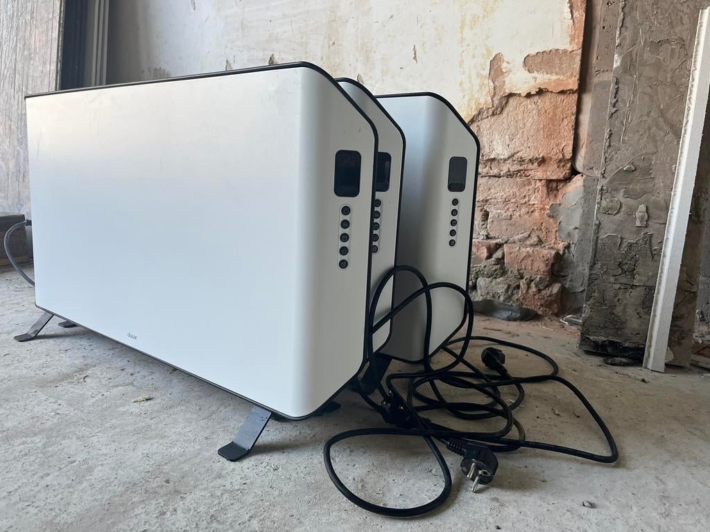 3 duux elektrische verwarming, Ophalen, Gebruikt