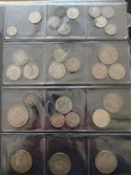 Lot de 29 pièces en argent, Timbres & Monnaies, Monnaies | Belgique, Enlèvement ou Envoi, Argent, Série, Argent