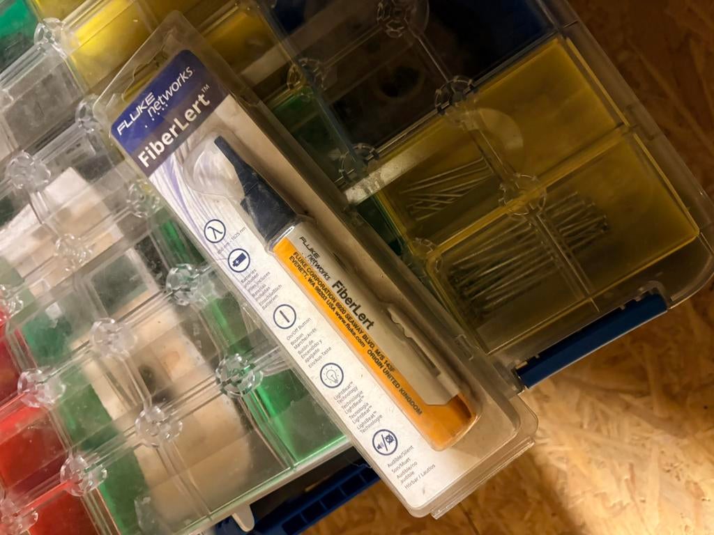 Fluke glasvezel tester, Ophalen, Nieuw, Licht