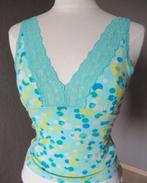 Nieuwe InWear top met groene kant, mt Medium, Kleding | Dames, Topjes, Verzenden, Zonder mouw, Groen, InWear