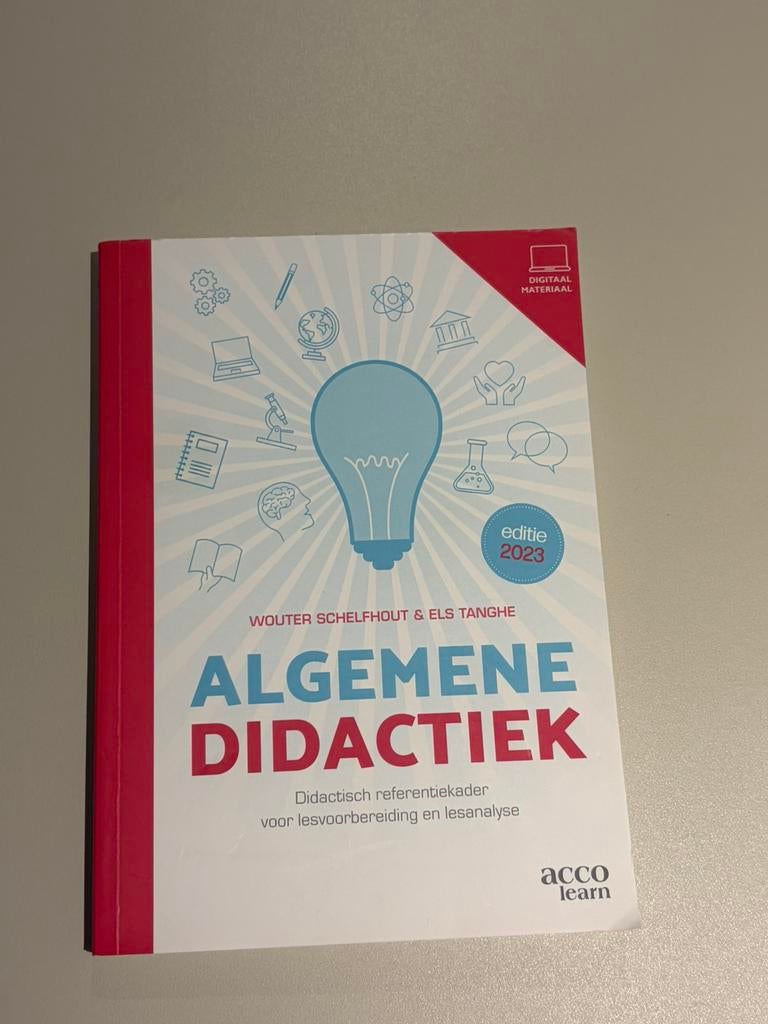Algemene didactiek, Boeken, Ophalen of Verzenden, Zo goed als nieuw