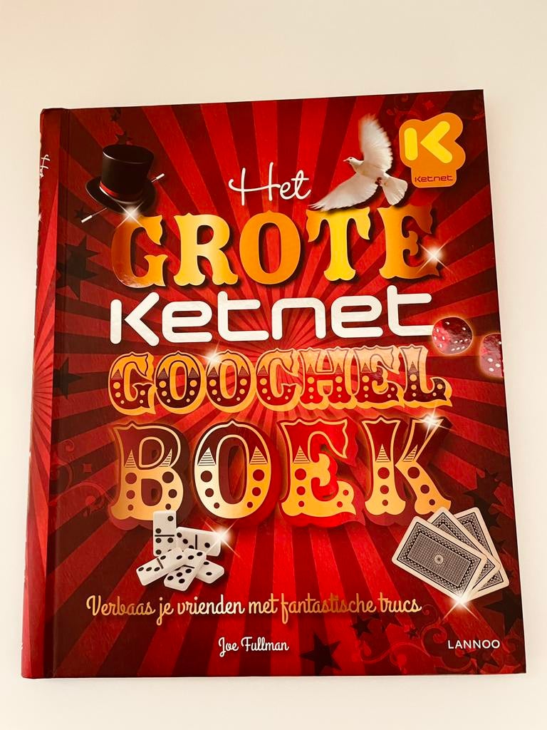Het Grote Ketnet Goochel Boek, Ophalen of Verzenden, Zo goed als nieuw