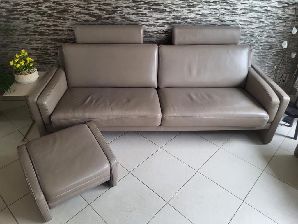 Salon de cuir, Maison & Meubles, Canapés | Coins salons complets, Enlèvement