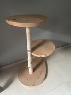 Houten krabpaal of plantenrek 87 cm hoog, Ophalen, Gebruikt, Krabpaal