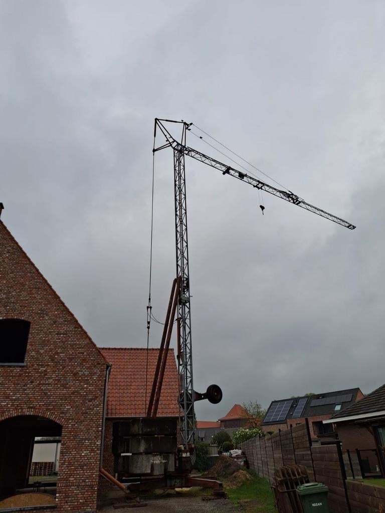 Bouwkraan (Snelmontage), Articles professionnels, Machines & Construction | Grues & Excavatrices, Grue, Enlèvement