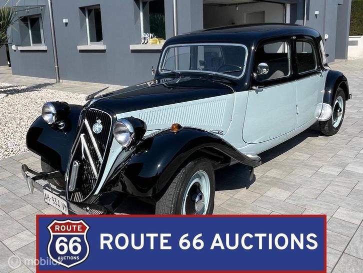 Citroën Traction Avant | 1952 | Route 66 Auctions, Auto's, Oldtimers, Bedrijf, Te koop, Citroën, Benzine, Overige carrosserie