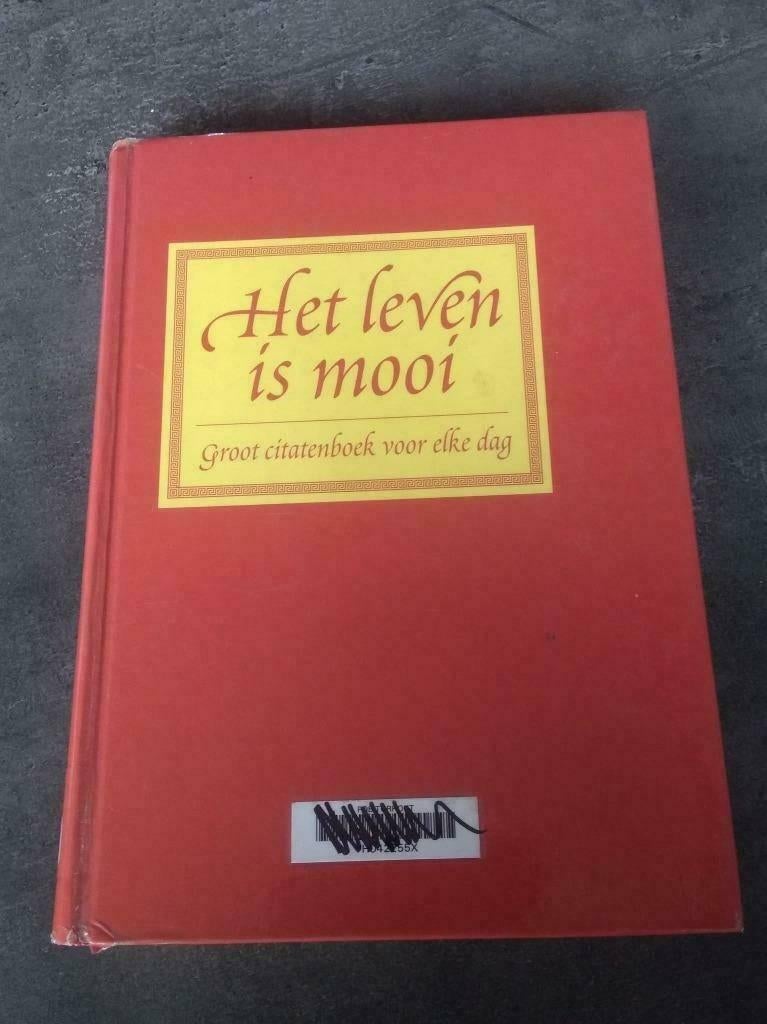 het leven is mooi, Ophalen of Verzenden