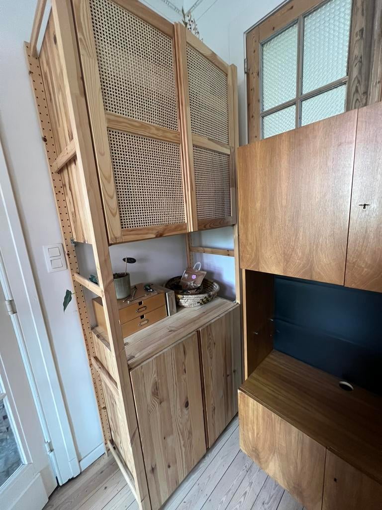 IkEA ivar zo goed als nieuw met rotan  - moet snel weg, Ophalen, Zo goed als nieuw