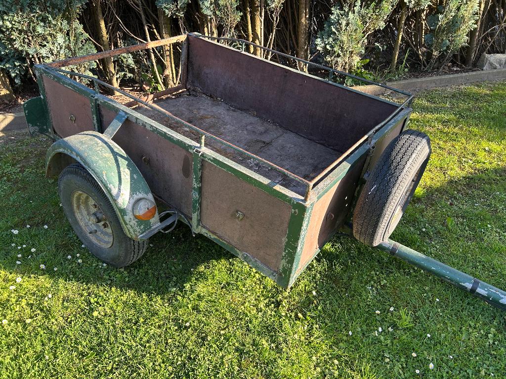 Remorque 750kg à restaurer, Ophalen, Gebruikt