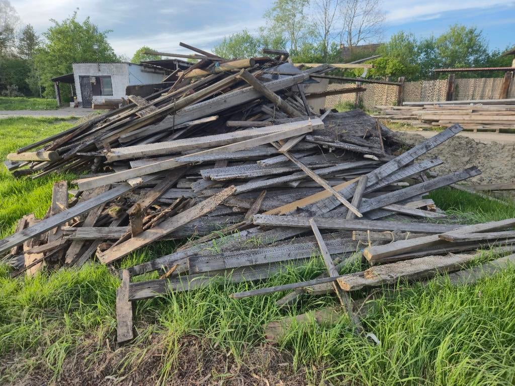 Sloop / brand hout - gratis op te halen, Ophalen